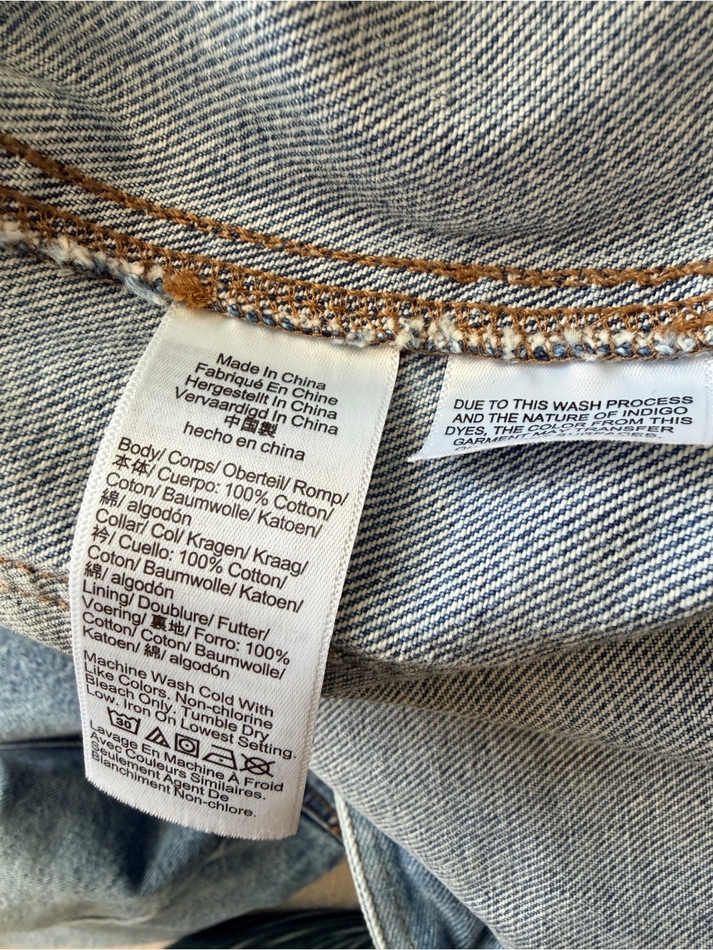 J.Crew Relaxed Barn Jacket in Denim Corduroy Collar In Lily Wash Cotton M - Picture 4 of 8